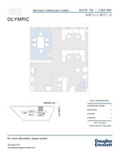 11845 W Olympic Blvd, Los Angeles, CA à louer Plan d’étage– Image 1 sur 1