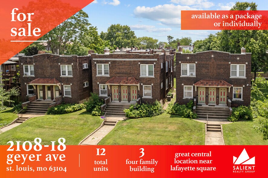 2108-2118 Geyer Ave Portfolio portefeuille de 3 biens à vendre sur LoopNet.fr - Photo de l’immeuble – Image 1 sur 13