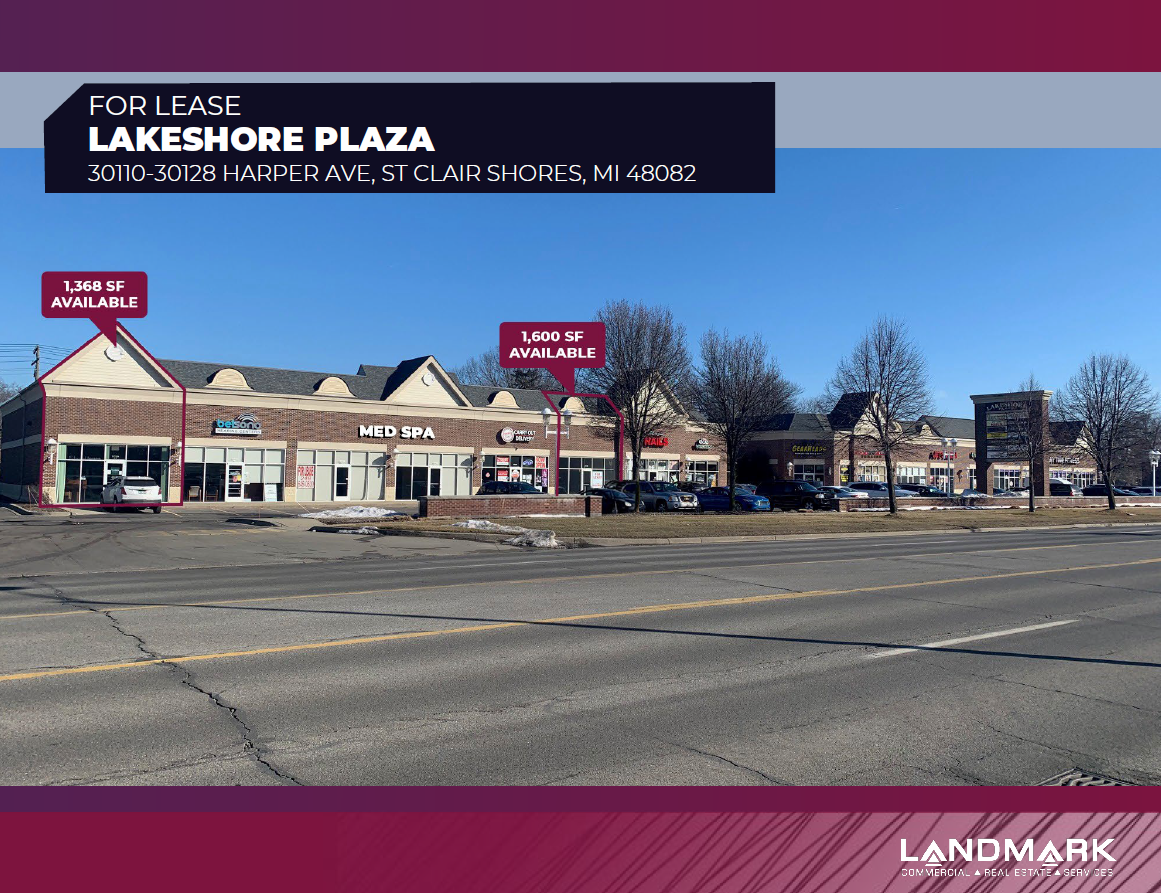 30110-30128 Harper Ave, Saint Clair Shores, MI à louer Photo de l’immeuble– Image 1 sur 3
