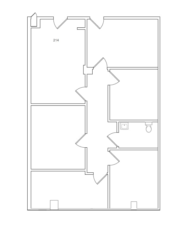 106B Irving St NW, Washington, DC à louer Plan d’étage– Image 1 sur 1