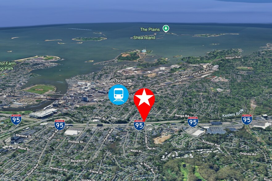 15 South St, Norwalk, CT à vendre - Aérien – Image 2 sur 9