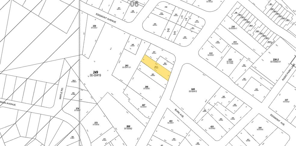 4104 Edgmont Ave, Brookhaven, PA à louer - Plan cadastral – Image 2 sur 4