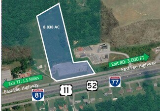 Plus de détails pour 2220 E Lee Hwy, Wytheville, VA - Terrain à vendre