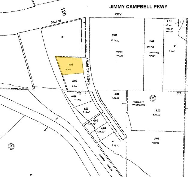 442 Cadillac Pky, Dallas, GA à louer - Plan cadastral – Image 2 sur 21