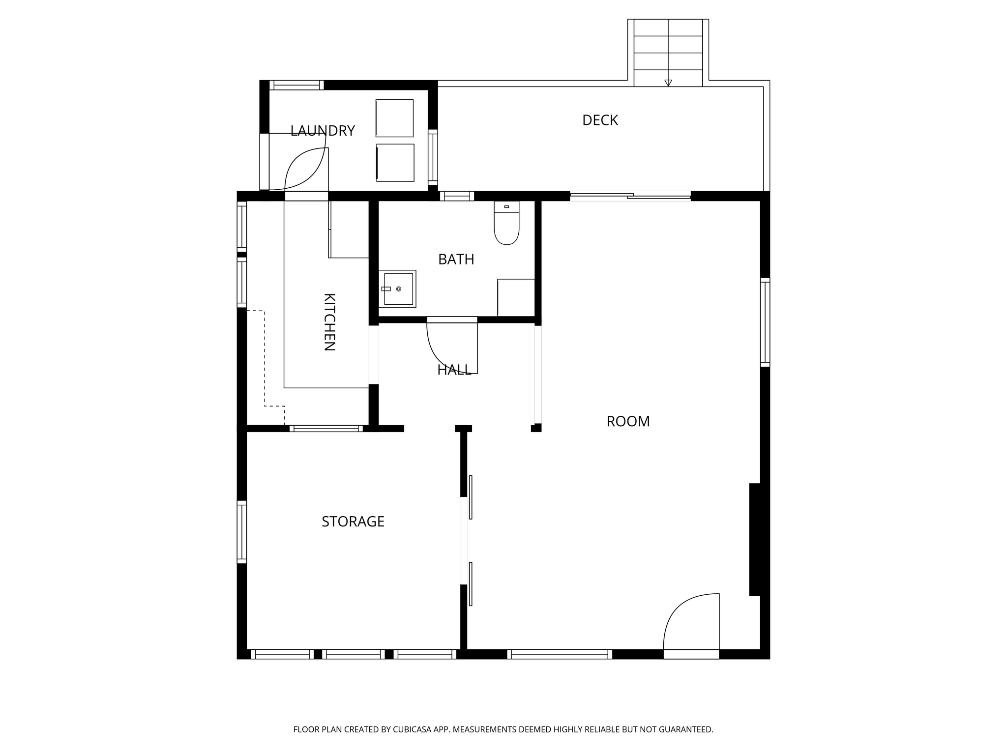 4760 York Blvd, Los Angeles, CA à louer Plan d’étage– Image 1 sur 5