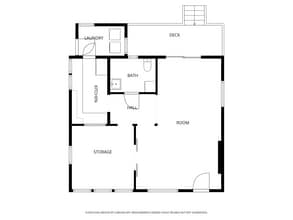 4760 York Blvd, Los Angeles, CA à louer Plan d’étage– Image 1 sur 5