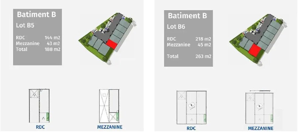 Local d’activités dans Mâcon à louer - Plan de site – Image 2 sur 2