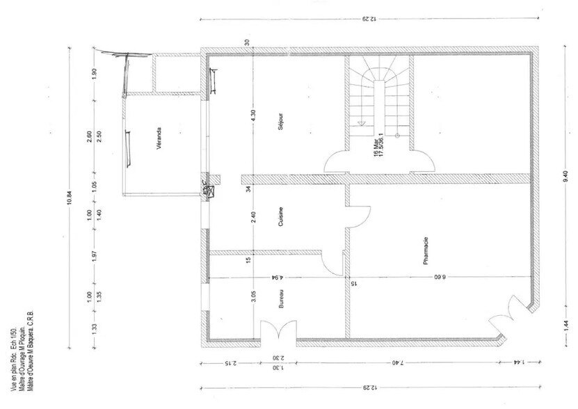 Local d'activités dans Arcachon à vendre - Plan d’étage – Image 2 sur 3