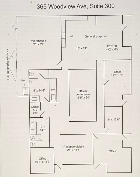 365 Woodview Ave, Morgan Hill, CA à louer - Plan d’étage – Image 2 sur 10