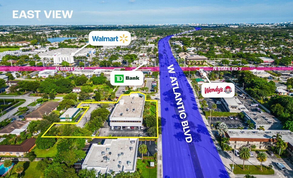 6101 W Atlantic Blvd, Margate, FL à louer - Aérien – Image 2 sur 15