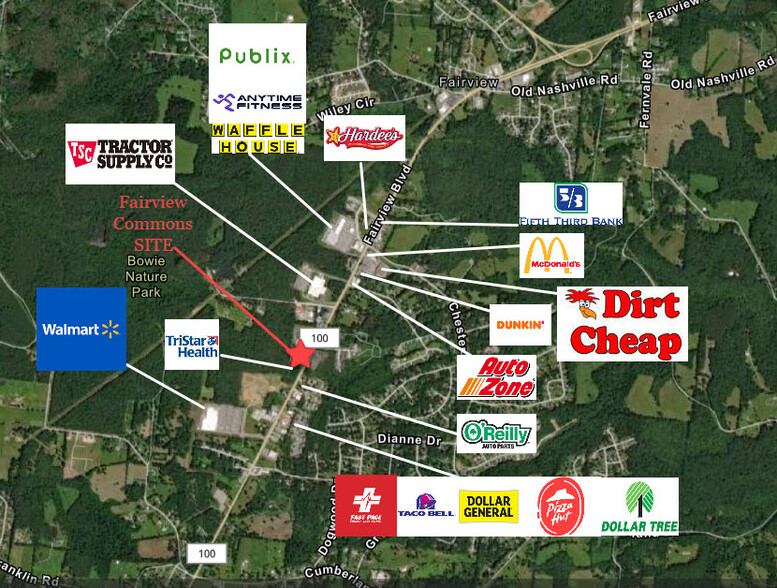 2332 Fairview Blvd, Fairview, TN à louer - Photo de l’immeuble – Image 3 sur 4