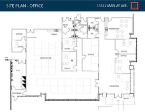13512 Marlay Ave, Fontana, CA à louer Plan d’étage– Image 1 sur 2