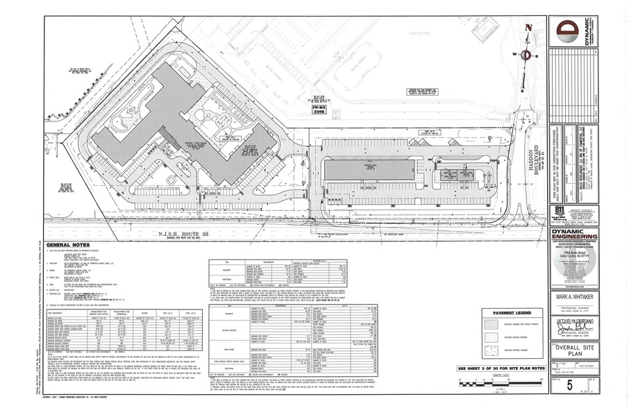 3040 Fostertown Rd, Mount Laurel Township, NJ à louer - Plan de site – Image 3 sur 4