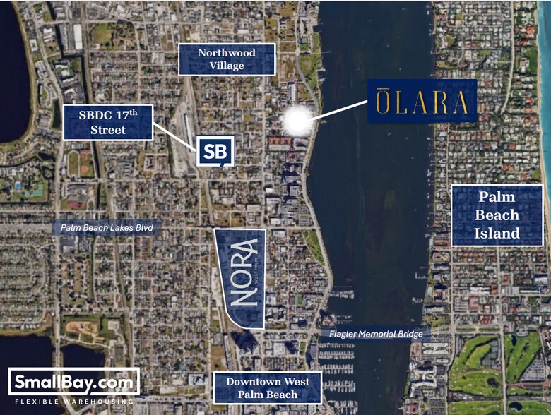 553 17th St, West Palm Beach, FL à louer - Aérien – Image 2 sur 16