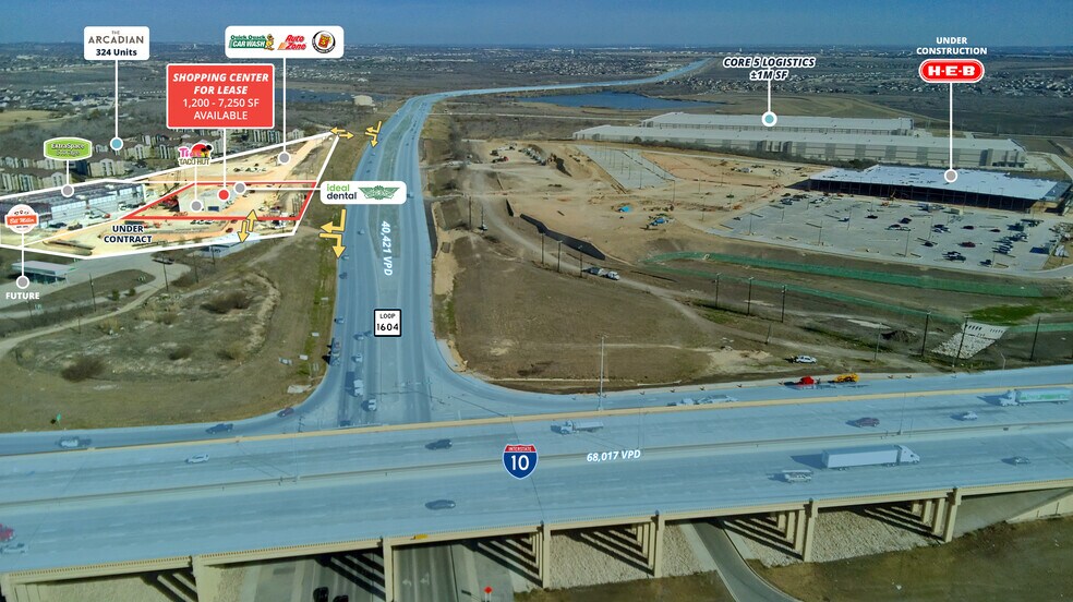 1604 E at IH-10 E, Converse, TX à louer - Photo de l’immeuble – Image 3 sur 6