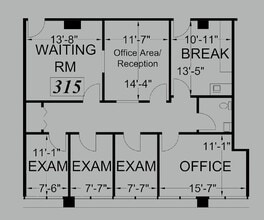 12395 El Camino Real, San Diego, CA à louer Plan d’étage– Image 1 sur 1