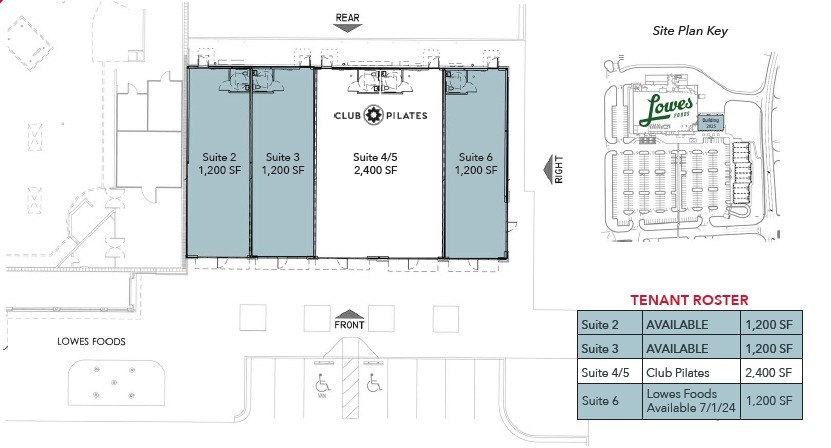 2025 Flora Dr, Winterville, NC à louer Plan de site– Image 1 sur 1
