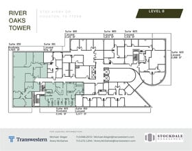 3730 Kirby Dr, Houston, TX à louer Plan d’étage– Image 1 sur 1