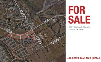 Plus de détails pour FM 78, Cibolo, TX - Terrain à vendre