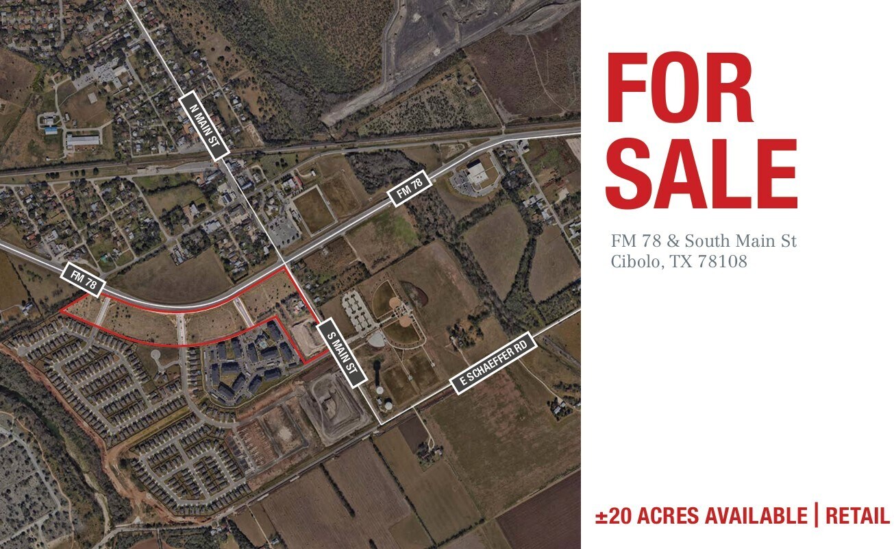 FM 78, Cibolo, TX à vendre Photo de l’immeuble– Image 1 sur 3