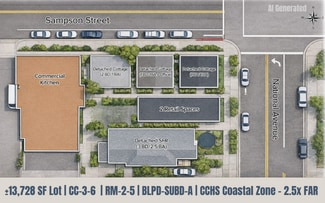 Plus de détails pour 2186-2190 National Ave, San Diego, CA - Logement à vendre