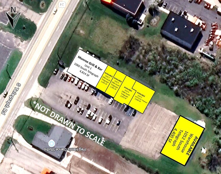 1052-1070 S Telegraph Rd, Monroe, MI à louer - Photo de l’immeuble – Image 3 sur 3