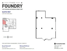 1055 Thomas Jefferson St NW, Washington, DC à louer Photo intérieure– Image 1 sur 1