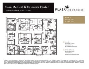13660 N 94th Dr, Peoria, AZ à louer Plan d’étage– Image 1 sur 1