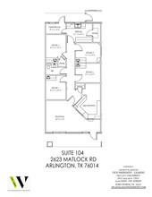 2623 Matlock Rd, Arlington, TX à louer Plan de site– Image 1 sur 2