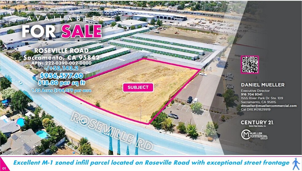 Roseville Rd, Sacramento, CA à vendre - Photo de l’immeuble – Image 1 sur 13