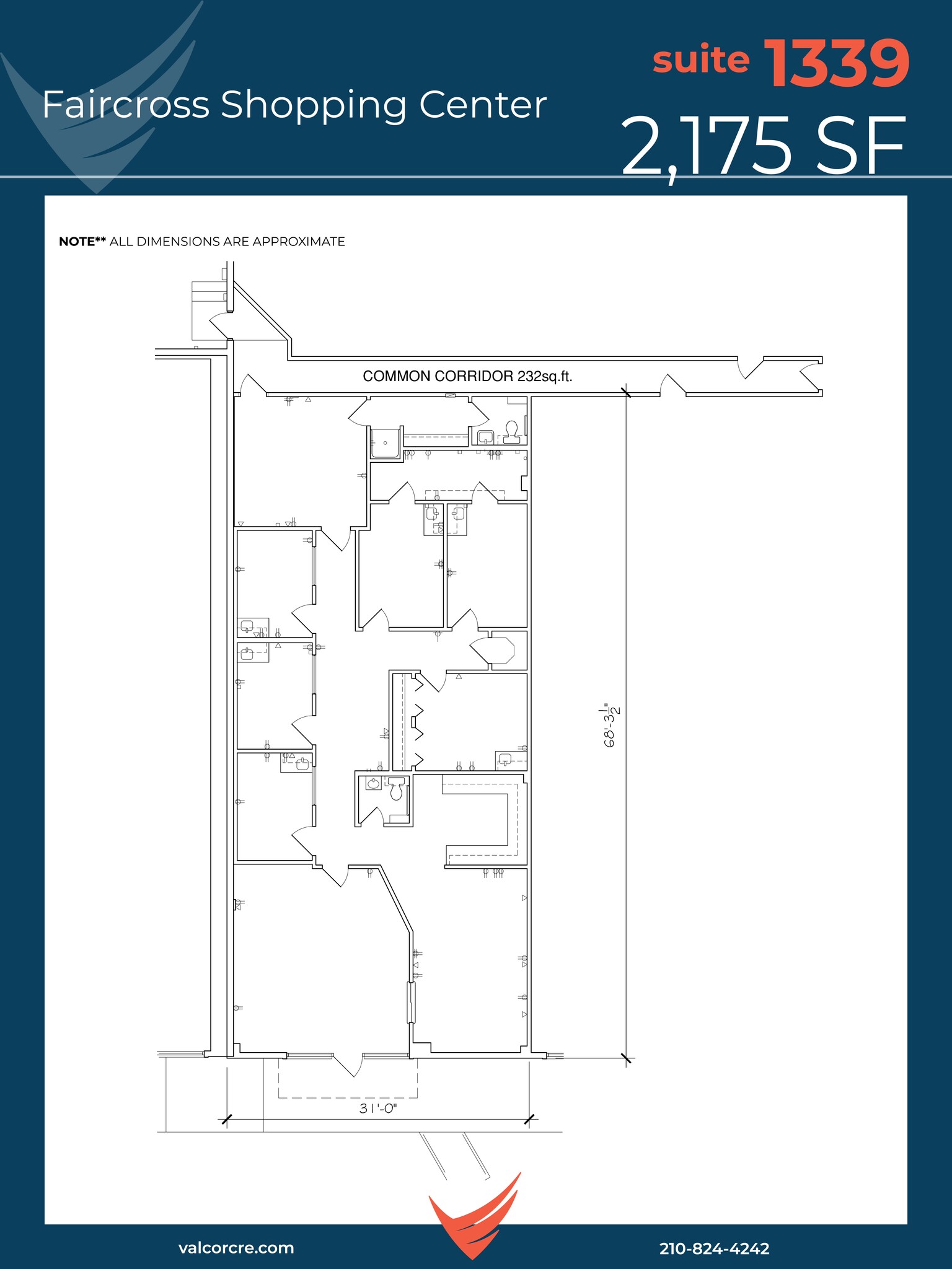 1327-1351 Fair Ave, San Antonio, TX à louer Plan de site– Image 1 sur 1