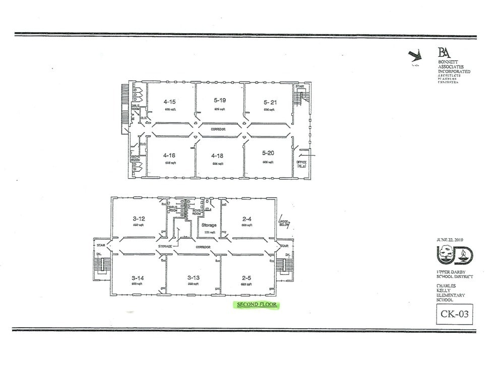 3400 Dennison Ave, Drexel Hill, PA à louer Plan d’étage– Image 1 sur 1