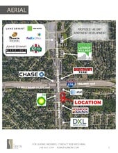 26710-26780 Southfield Rd, Lathrup Village, MI - VUE AÉRIENNE  vue de carte