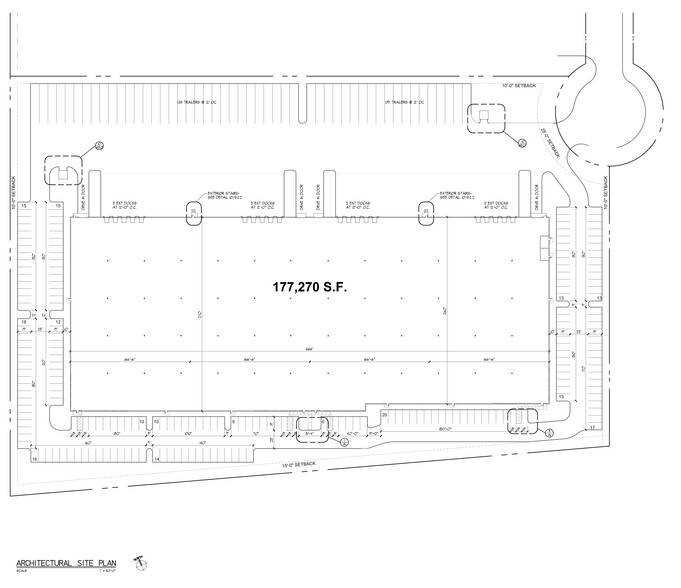 13801 George Bush Ct, Huntley, IL à louer - Plan de site – Image 2 sur 2