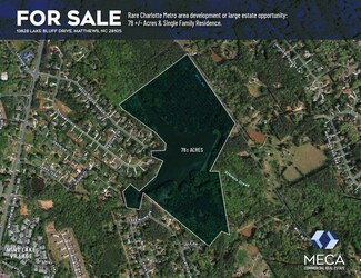 Plus de détails pour 13828 Lake Bluff Dr, Matthews, NC - Terrain à vendre