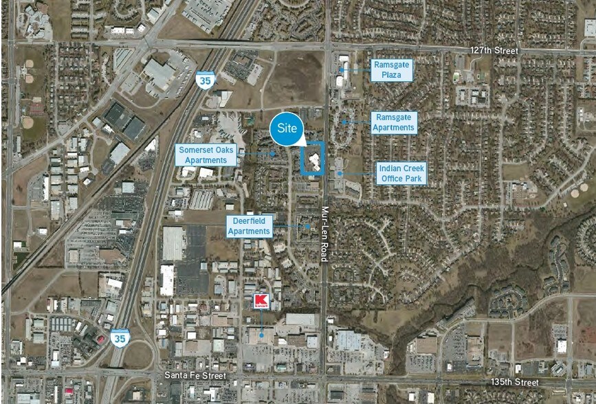 801 N Mur-Len Rd, Olathe, KS à louer - Aérien – Image 3 sur 8