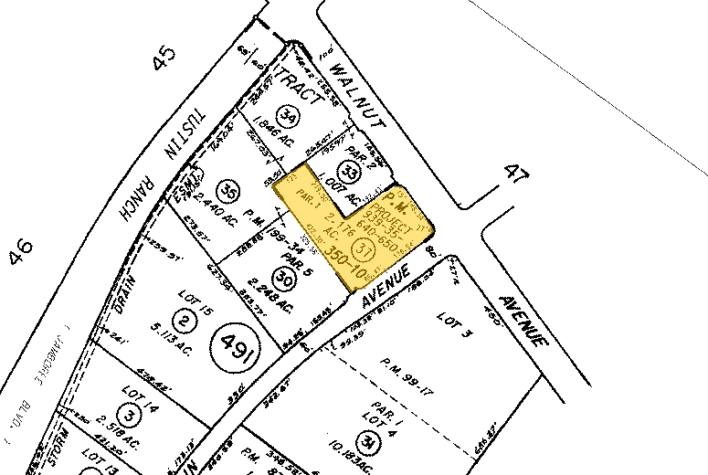 2552 Walnut Ave, Tustin, CA à louer - Plan cadastral – Image 3 sur 4