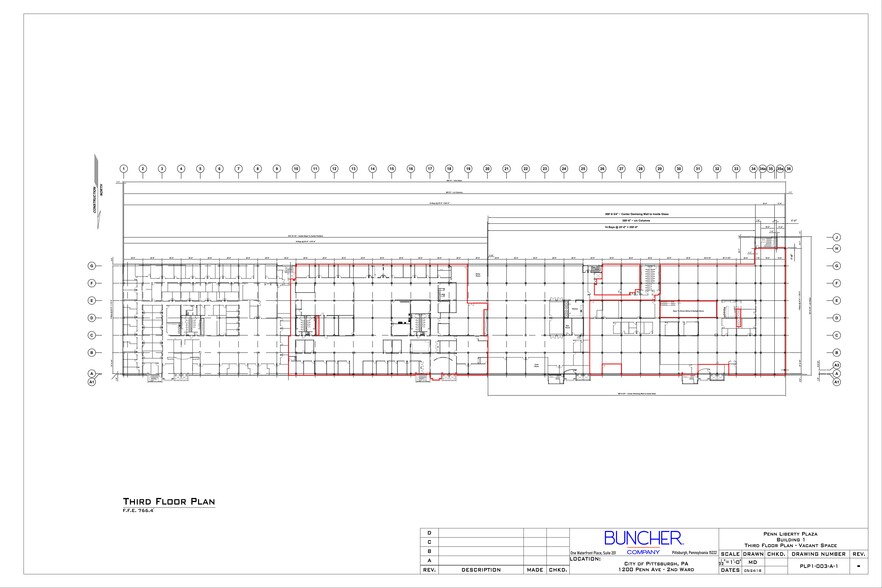 1200-1350 Penn Ave, Pittsburgh, PA à louer - Plan de site – Image 1 sur 6