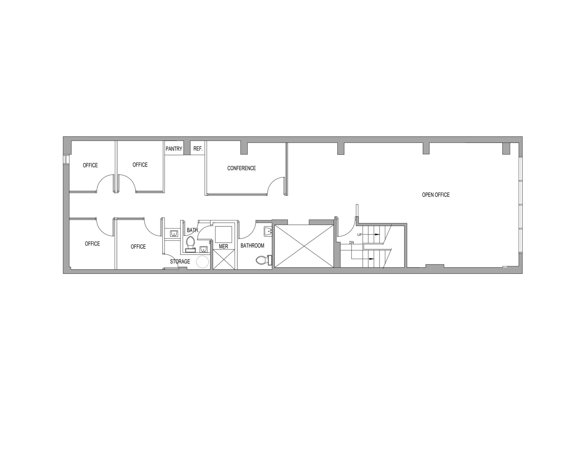 107 E Broadway, New York, NY à louer Plan d’étage– Image 1 sur 1