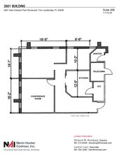 2601 E Oakland Park Blvd, Fort Lauderdale, FL à louer Plan d’étage– Image 1 sur 1