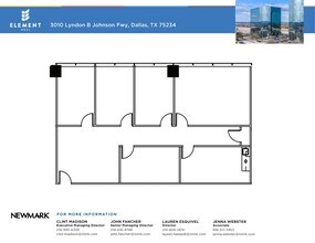 3010 Lyndon B Johnson Fwy, Dallas, TX à louer Plan d’étage– Image 2 sur 2
