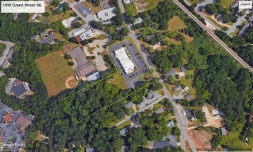 1035 Green St SE, Conyers, GA - Vue aérienne vue de carte