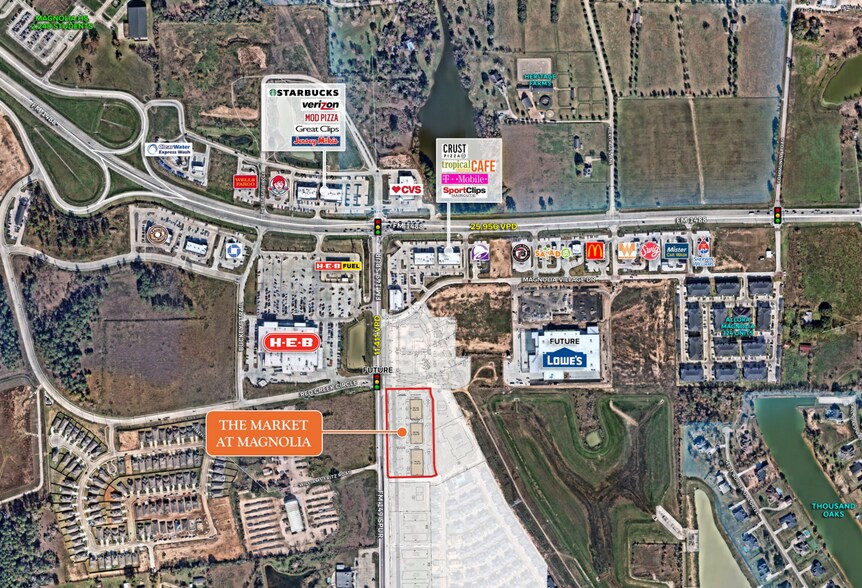 38726 Spur 149 Rd, Magnolia, TX à louer - Aérien – Image 3 sur 3