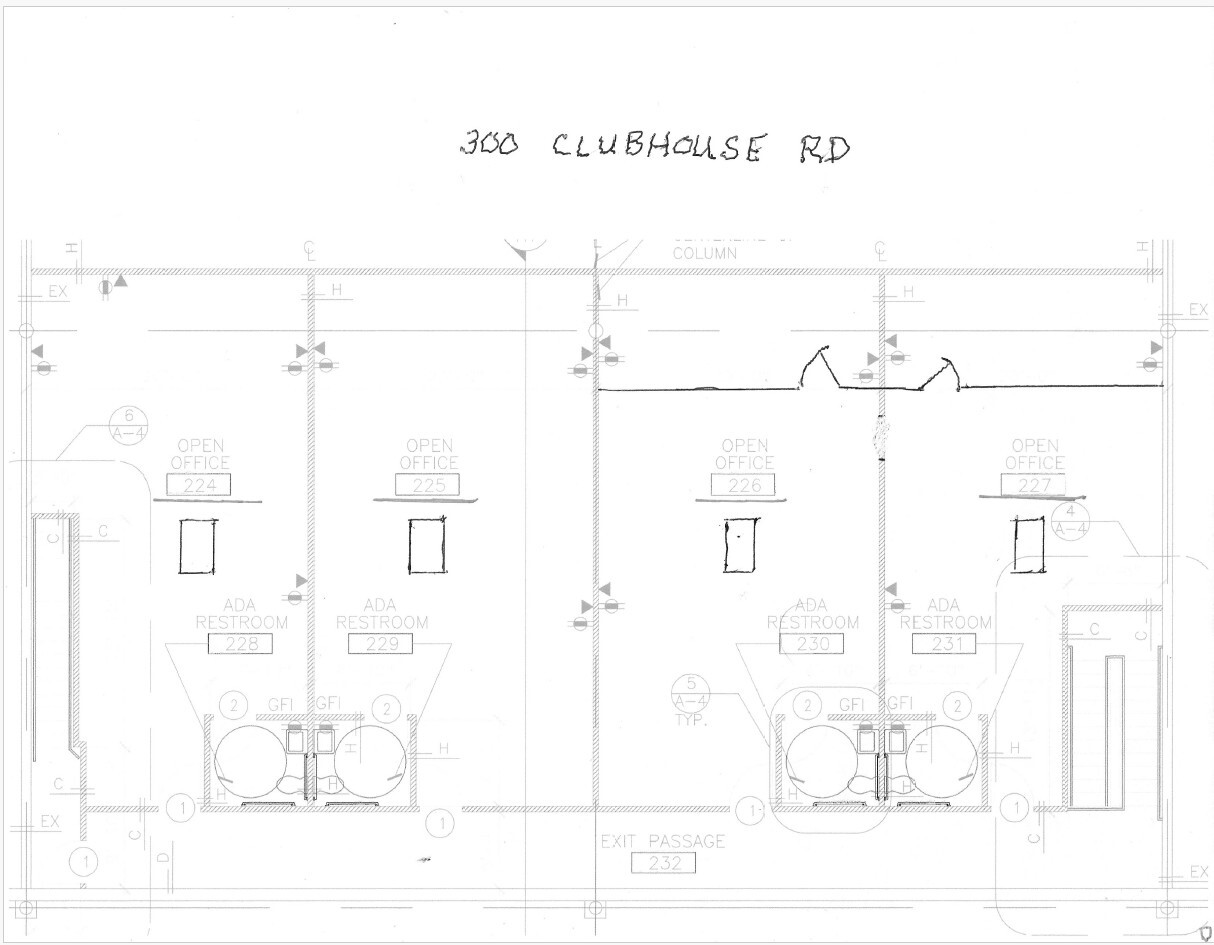 300 Clubhouse Rd, Hunt Valley, MD à louer Plan d’étage– Image 1 sur 1