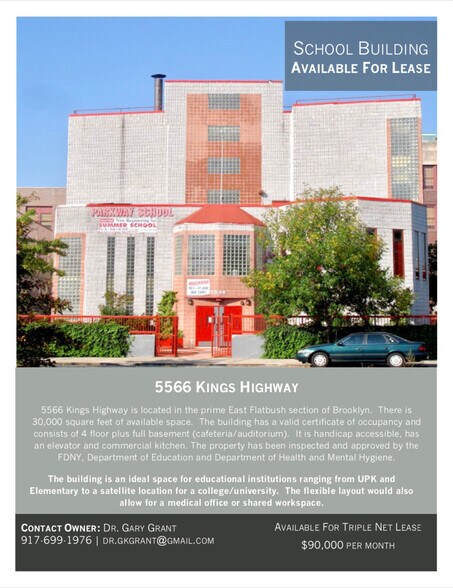 5566 Kings Hwy, Brooklyn, NY à louer - Photo de l’immeuble – Image 2 sur 22