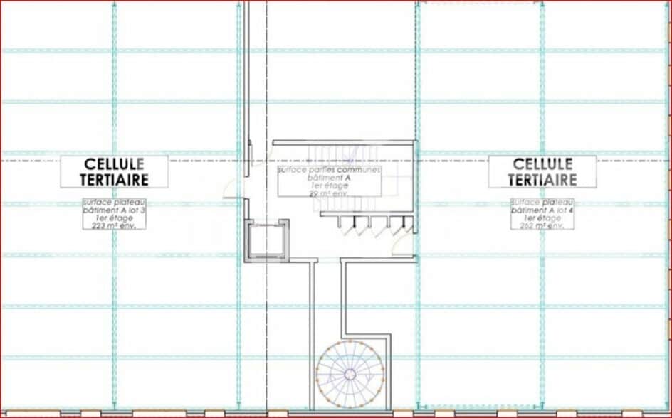 Bureau dans Villefranche-sur-Saône à vendre - Plan d’étage – Image 3 sur 4