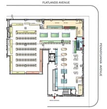 12069 Flatlands Ave, Brooklyn, NY à louer Plan d’étage– Image 2 sur 2