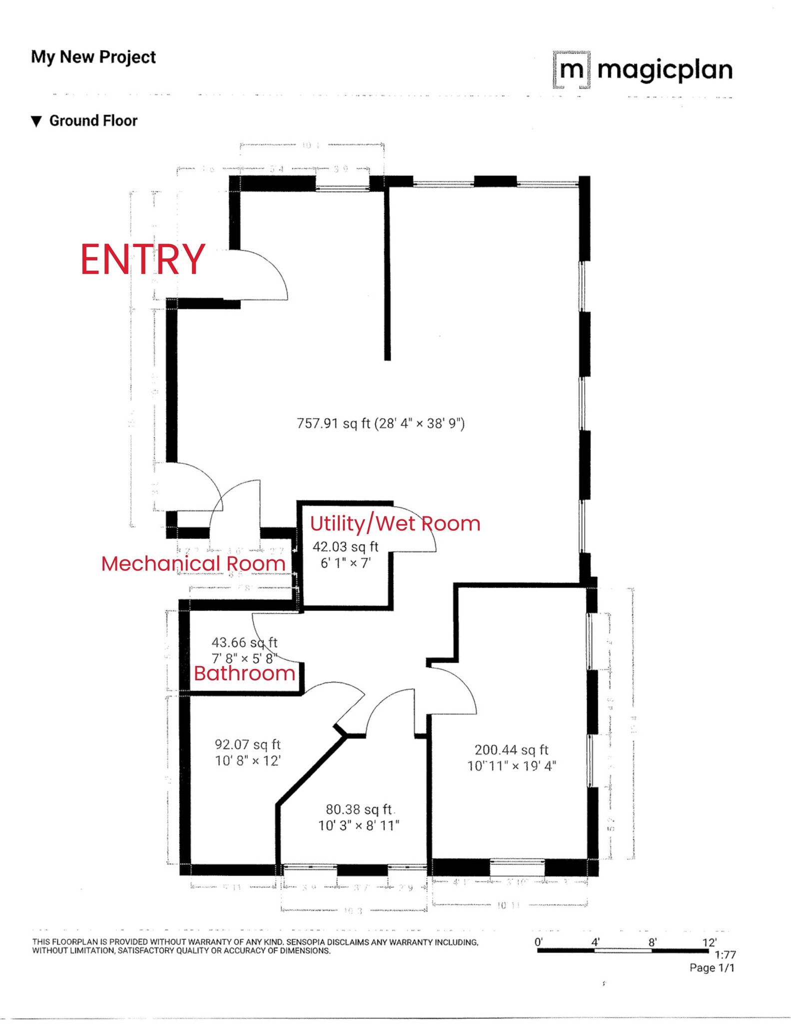 9125 Marshall Rd, Cranberry, PA à louer Plan de site– Image 1 sur 8