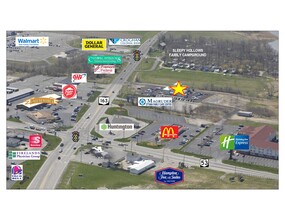 2853-2865 E Harbor Rd, Port Clinton, OH - VUE AÉRIENNE  vue de carte