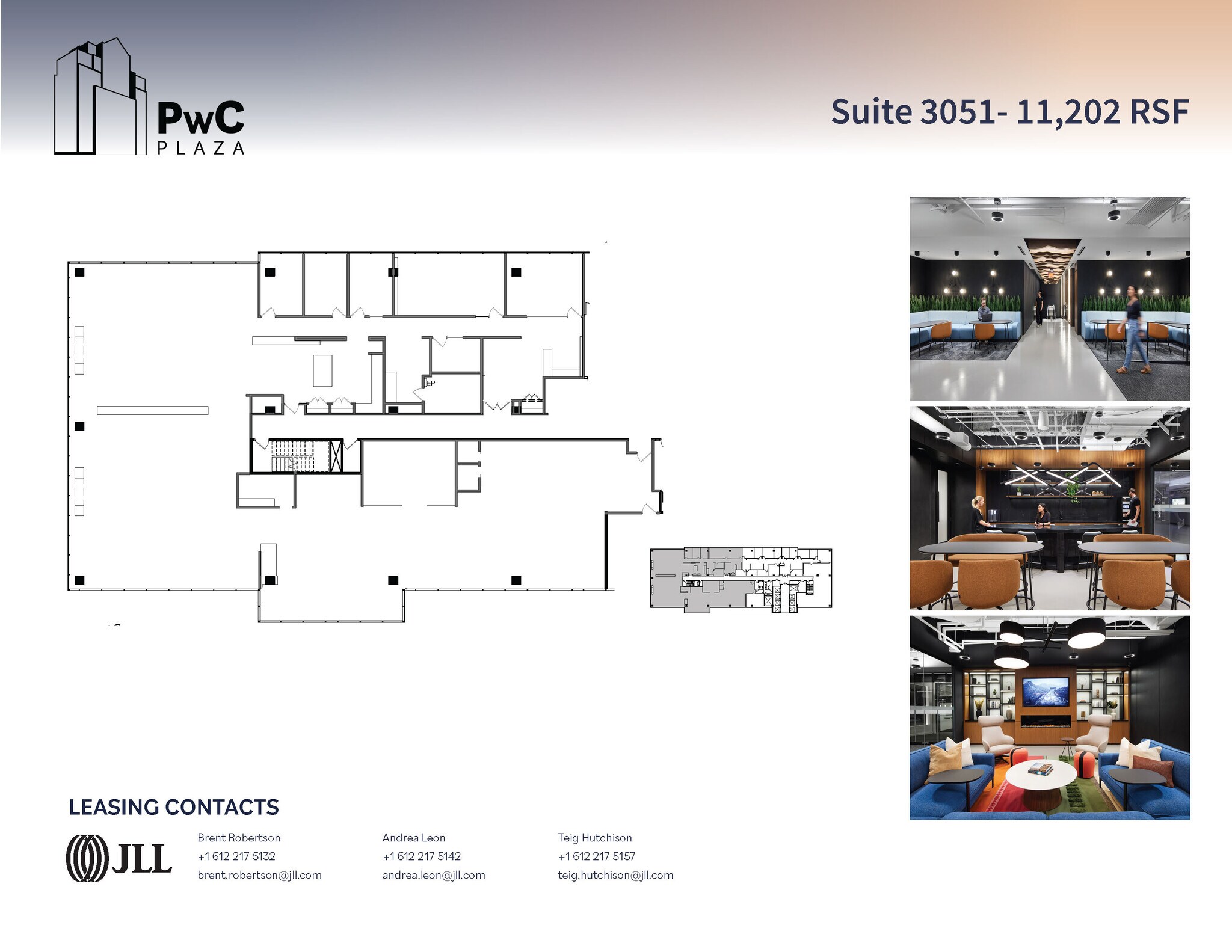 45 S 7th St, Minneapolis, MN à louer Plan d’étage– Image 1 sur 2